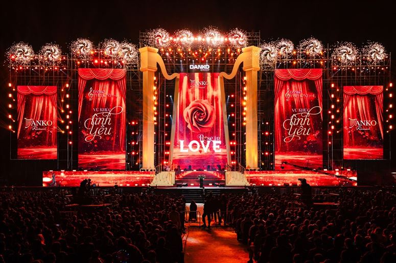 Danko Symphony #4 - Rose in love - đêm nghệ thuật thăng hoa tại Danko Riverside